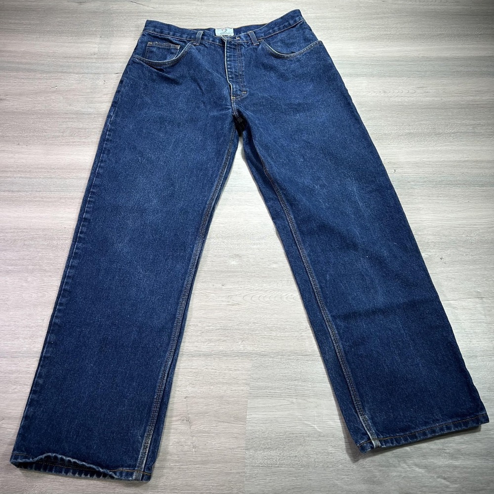 Tyndale FR Jeans Mens 34x31 Blue Denim Flame Resistant Workwear Made USA‎
